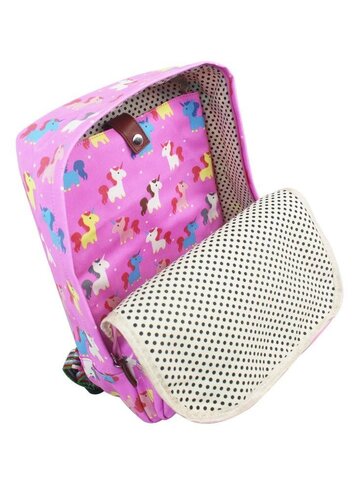 Výpredaj Ružový ruksak na notebook Rozprávkové jednorožce